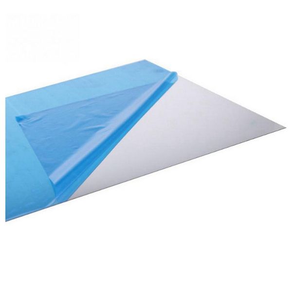 

1 pcs decorative self adhesive furniture films square mirror foil wall stickers removable mirror paste style