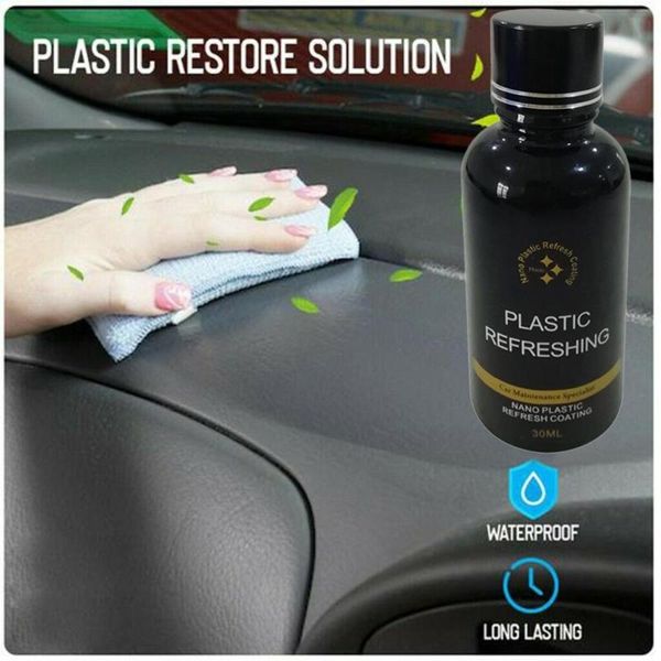 

30/50ml automotive car interior auto & leather renovated coating paste maintenance agent refurbishing cleaning fluid #1210