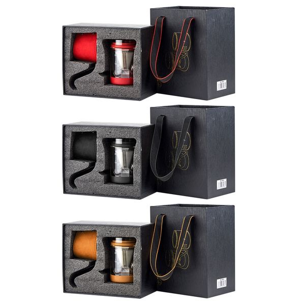 200ml long конкретизируйте носик кофейник комплект из нержавеющей стали ручной капельное чайник воронка кофе фильтр подарочная коробка набор