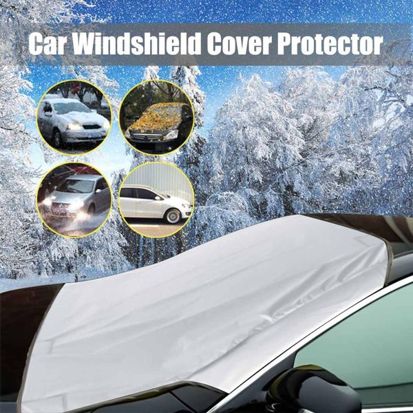 

215x125cm car truck magnet windshield windscreen sunshade cover sun snow ice frost covers protector waterproof dustproof