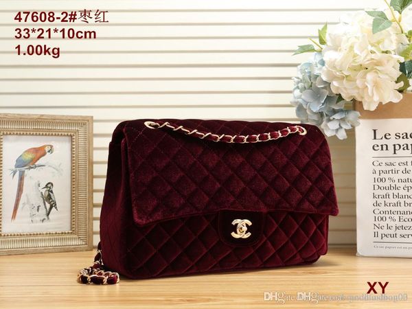 

new style luxurys designers shoulder bags women chain crossbody bag leather handbags purse female messenger tote bag