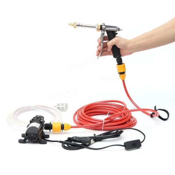 

12v 60w electric car wash pump water cleaner washer pressure sprayer tool kit