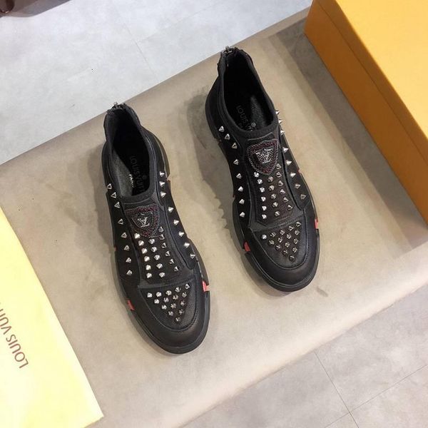 

2019 triple-s low sneakers thick soles speed boots men custom sports casual wan2 xshfbcl, Black;red