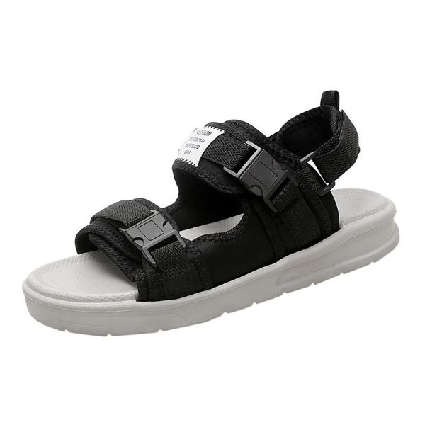 

2020 men sandals beach lovers fashion men beach sandals breathable summer mesh big size 39-44, Black