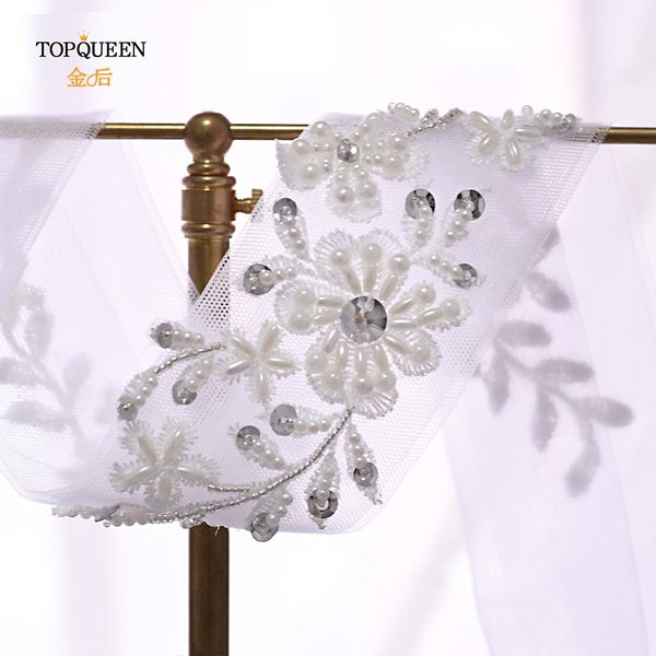 

ueen ws46 long wedding veil 100% handmade headband fashion elegant style headpieces wedding hair piece bride women headdress