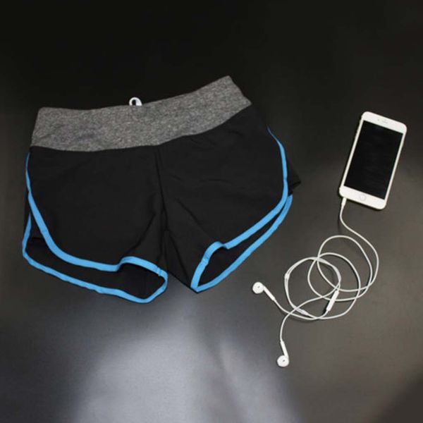 

2019 summer sports runing shorts women yoga shorts push hips high waisted gym fitness elastic mini quick dry running trunks, White;red