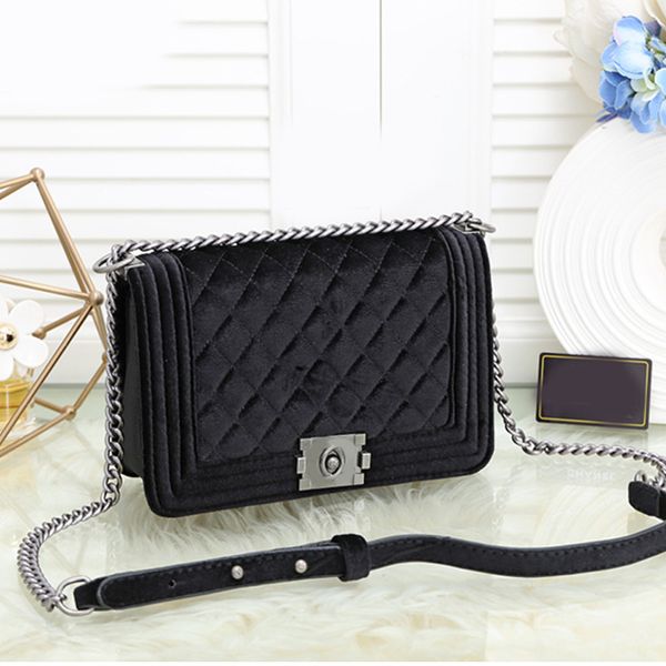 

shunruyan women's fashion luxurious design handbag rhombic chain mini velvet crossbody bag shoulder bag for office daily