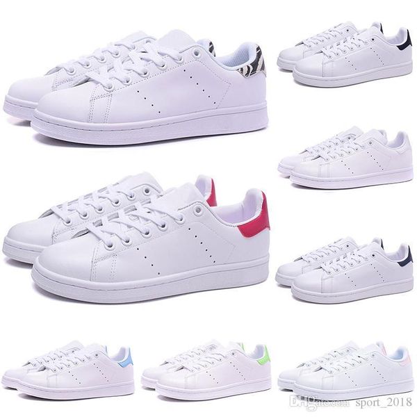 

2019 оптовая дешевые stan smith дизайнер повседневная обувь для мужчин женщин черный белый зеленый плоские кожаные мужские кроссовки спортив