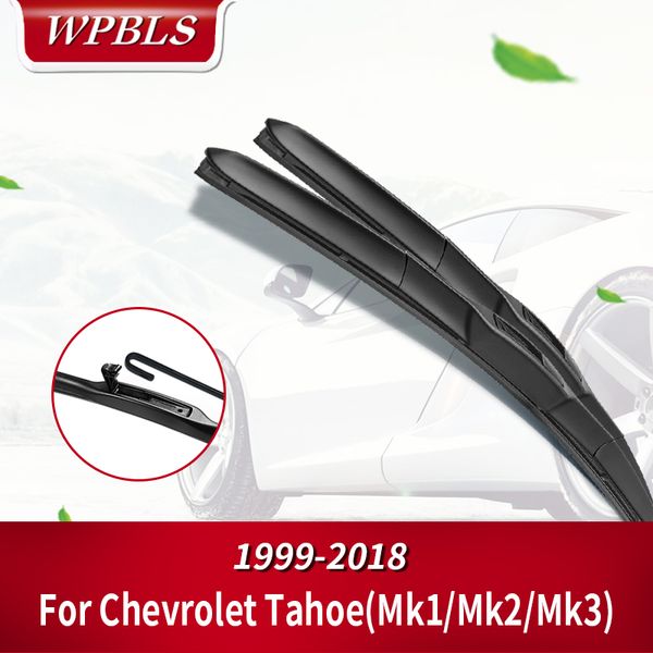 

wpbls wiper blades for tahoe fit hook arms / pinch tab arms model year from 1995 to 2018