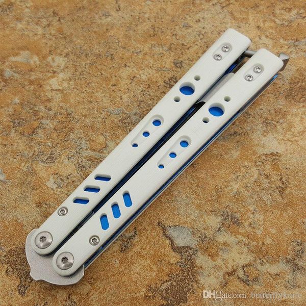 

Бабочка BRS TheOne втулки тренировки нож D2 лезвия титана ручка ВМ40 BM41 BM42 BM43 BENCHMADE нож