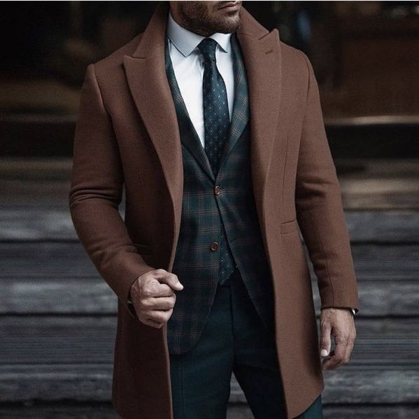 

costume brown winter autumn long coat for men masquerade retro victorian court dress men's clothing wedding prom only a jacket, White;black