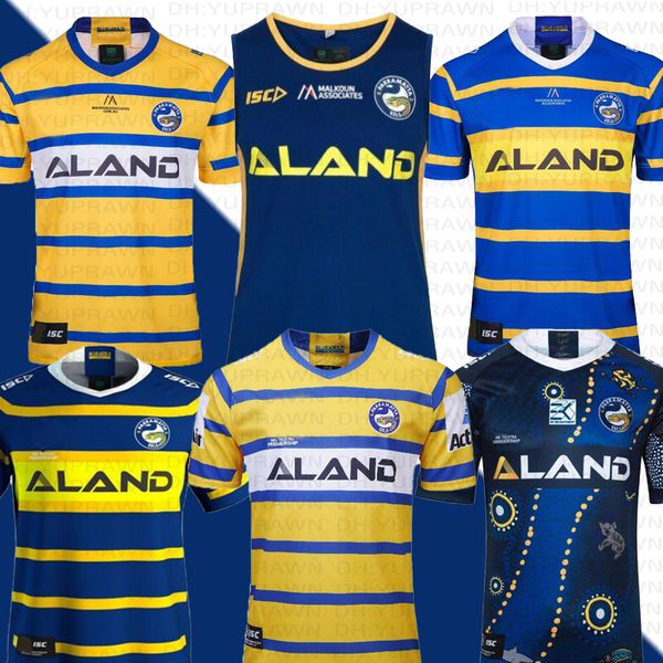

2019 Australia Parramatta Eels Home Away Rugby Jersey Parramatta Eels 2019 2020 Men Indigenous Jersey shirt NRL Telstra Premiership