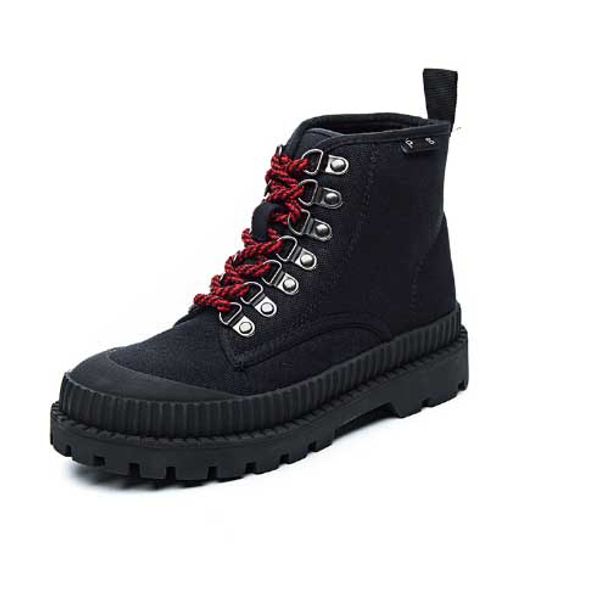 

martins boots fashion luxury designer men women shoes martins canvas winter ankle desert boots men work shoes plus size m05, Black