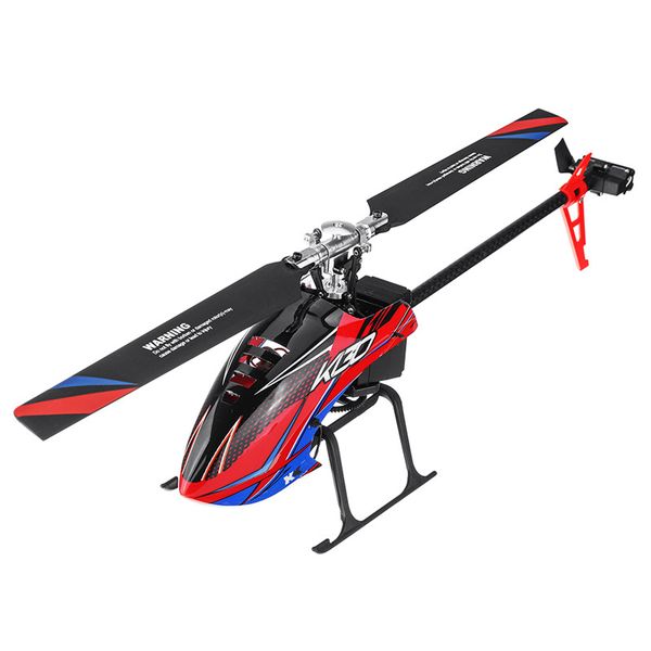 

xk k130 2.4g 6ch brushless 3d6g system flybarless rc helicopter rtf compatible with futaba s-fhss-rtf