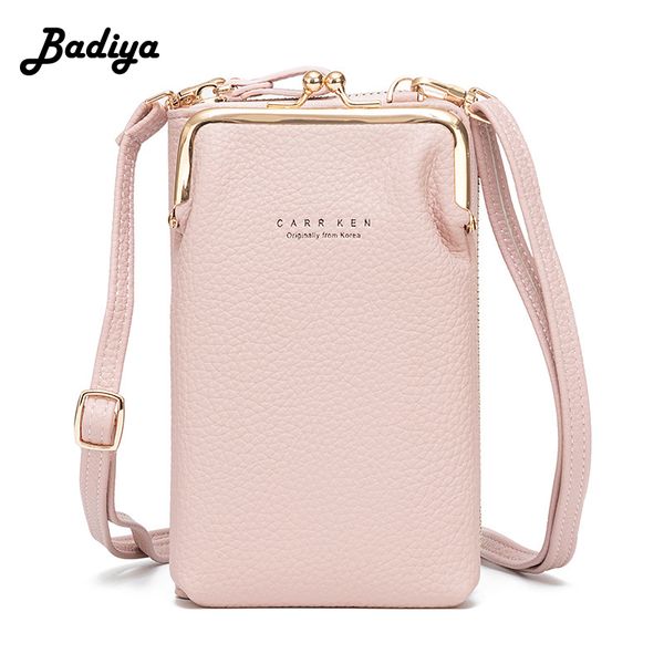 

fashion simple women's phone bag 2020 new quality pu leather women's bag litchi pattern outdoor shoulder crossbody bags