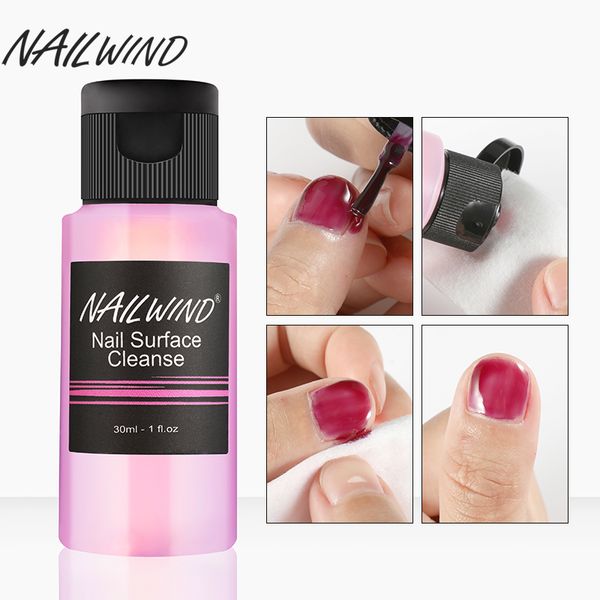 

nailwind 1pcs nail gel clear water protect more shiny and long-lasting for nail art bottle manicure tool uv polish remover