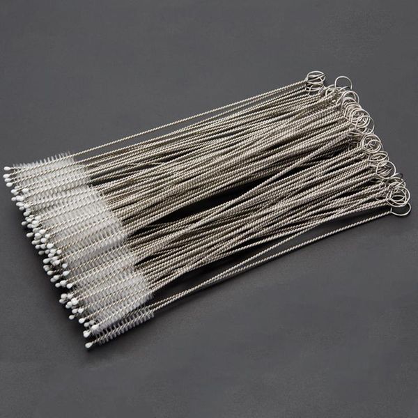 

17см 20см 24см соломенные щетки из нержавеющей стали соломенные чистящие средства молоко чай соломенная щетка многоразовые детские бутылочки