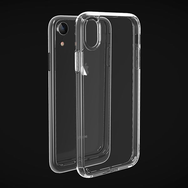 

mobile phone cases for iphone 13 12 11 pro max xs max xr 8 7 6 plus protection shockproof 1.5mm crystal soft tpu transparent anti-scratch