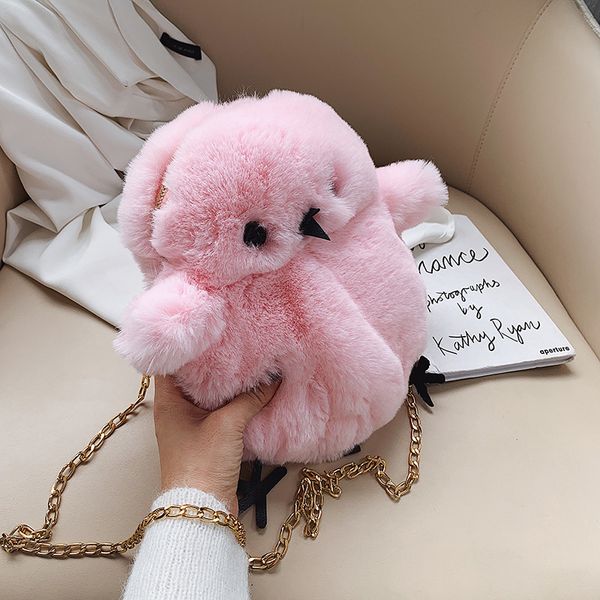 

faux fur crossbody bags for women small purses and handbags female plush clutch purse handbag shoulder bag