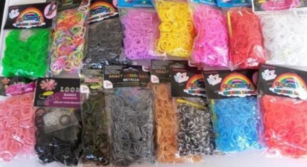 

3pcs/lot kid 600 bands+24 s-clips/pack tie dye silicone elastic candy rubber bands multy mixed refill diy bracelet f6457, Golden;silver