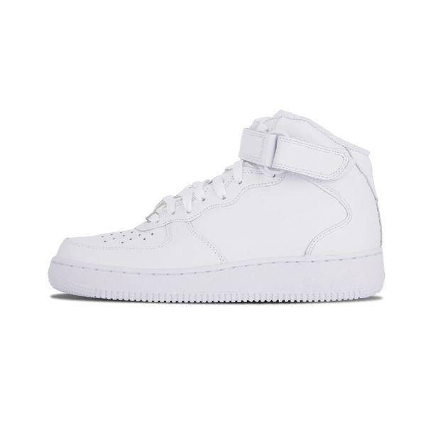 

2019 fashion cork men's women's 1 casual shoes high and low cut all white black brown casual shoes size 36-46 c13