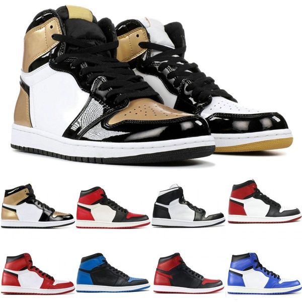 

with box 1 og banned bred unc 1s 3 mens basketball shoes homage to home chicago blue black men sports designer sneakers