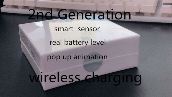 

H1 chip wirele charging generation 2 bluetooth headphone auto paring earphone with pop up window pk ap2 i19 i12 i100 i200 i7 tw