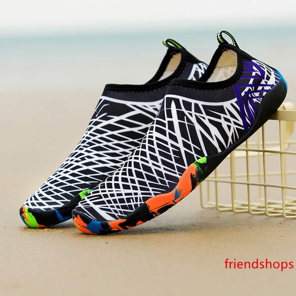 

khkai men women neutral aqua swimming shoes soft fitness slip-on water shoes beach fishing breathable summer