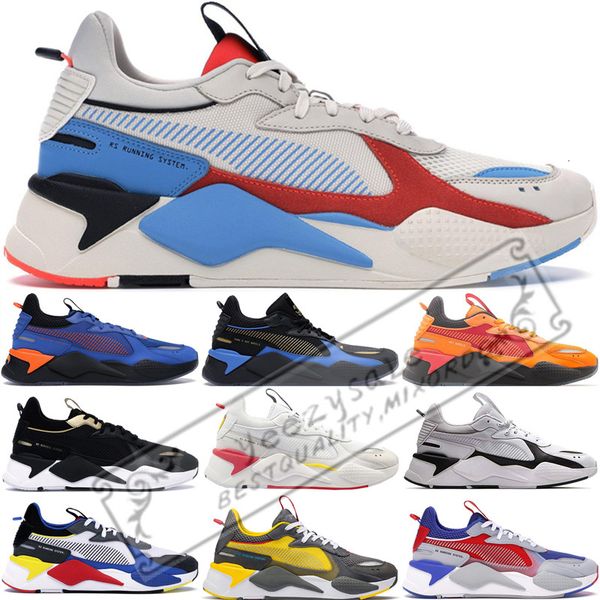 

rs-x toys reinvention men women running system white black blue red transformers bumblebee dad shoes athletic fashion sneakers sports shoes