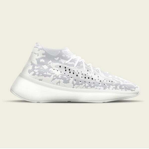 

kanye v3 alien luxury shoes vintage man shoes kanye west yee zy platform kanyewest luxe zapatos women shoes with box, Black