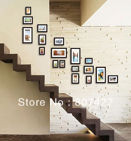 

pine wood frame wall for household decorate 1801