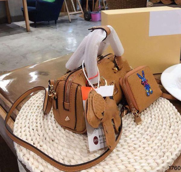 

designer handbags women bags m luxury pendants dog lady shoulder tote female purse wallet with box