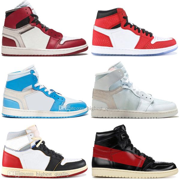 

1 og banned bred toe spider-man unc 1s 3 mens basketball shoes no for resale couture royal blue men athletic sports designer sneakers