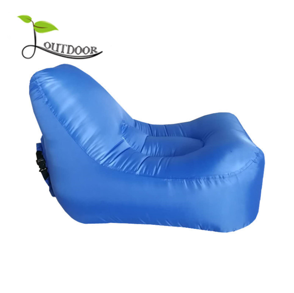 

outdoor home portable inflatable sofa seat lazy air lounge chair inflatable foldable lazy lunch break sleeping bag