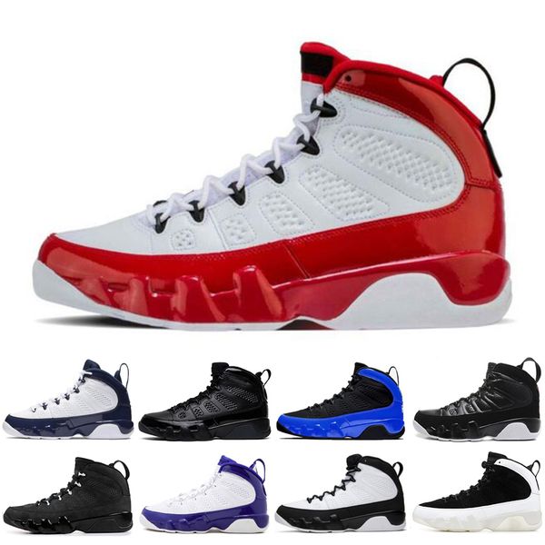 

9 9s basketball shoes for men dream it do it gym red black blue bred mens trainers sports shoes 7-13
