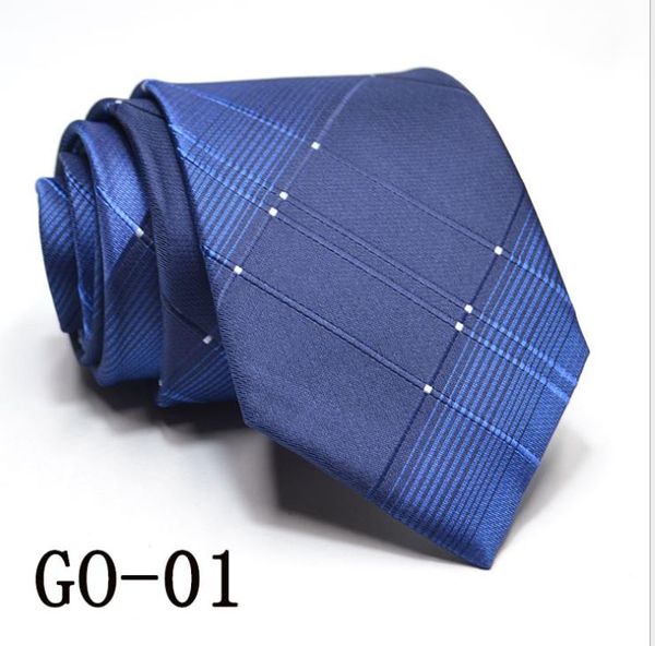 

2019 male 8cm business groom's man tie, Blue;purple