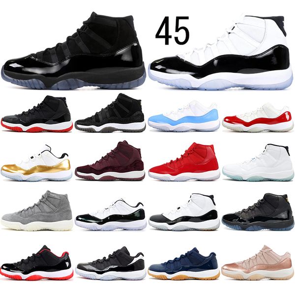 

with shoes concord high 45 11 11s cap and gown emerald platinum tint navy gum cherry men basketball shoes sports sneakers 36-47