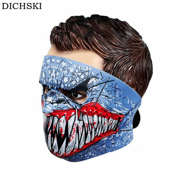 

cycling full face masks balaclava skull wicking headgear sports bike bicycle riding hat head scarf cycling full face mask, Black