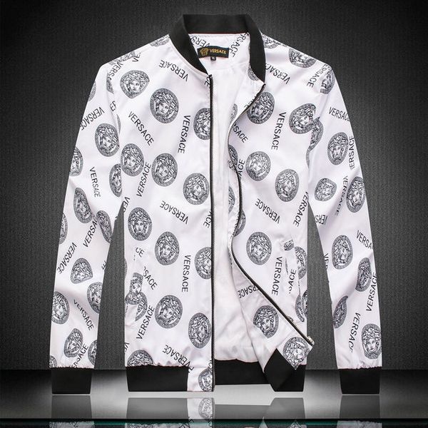 

2020 fall and winter new arrival mens letter printing jacket men luxury ~ men designer hip hop mens designer jackets, Black;brown