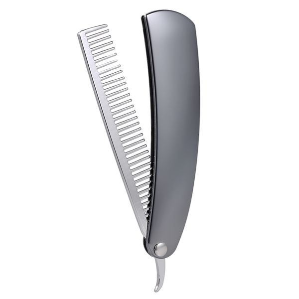 Tyling Tools Combs Foldable Male Beard Hair Combs Stainless Steel
