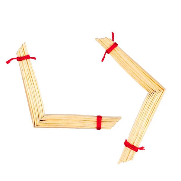 

pack of 20 novelty diy oboes reeds cane bundle gouged folded shaped