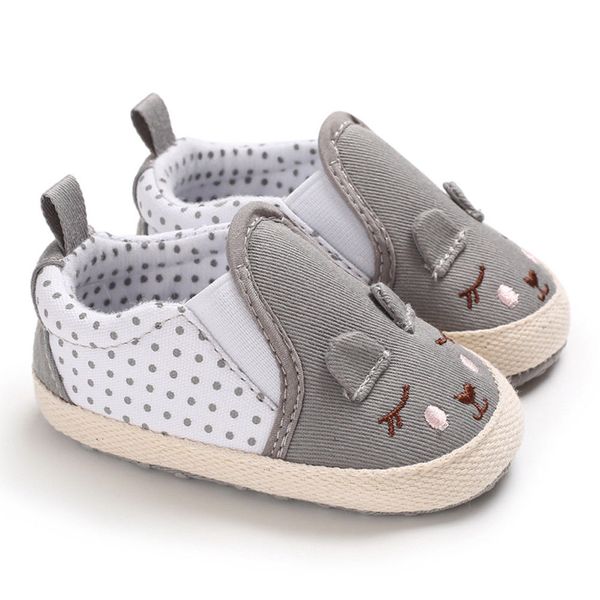 

brand new arrivals newborn baby boys girls soft crib shoes prewalkers pram trainers sneakers cute animal lovely canvas shoes