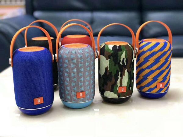 

tg107 bluetooth 4.2 wireless speakers subwoofers handscall profile stereo bass outdoor loudspeaker support tf usb card aux hifi loud