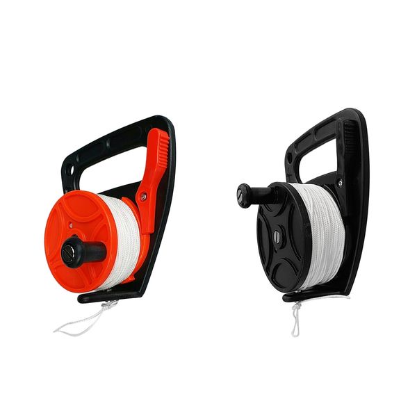 

smb dive reel kayak anchor with handle 46m line for scuba diving snorkeling