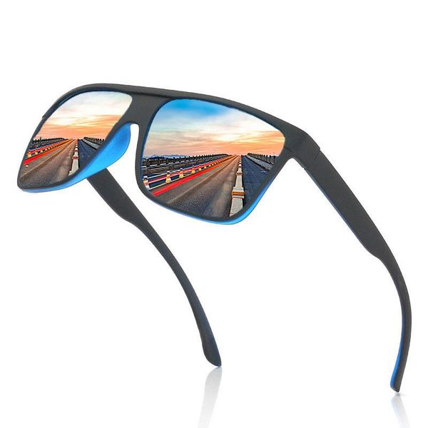 

black matte frame polarized sunglasses men/women anti-skidding outdoor sports man/weman sunglass dust goggles/eyewear/shades black matte