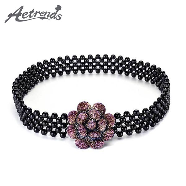 

aetrends] женский пояс для ремня cummerbunds all-match lady пояс для талии d-0146, Black;brown