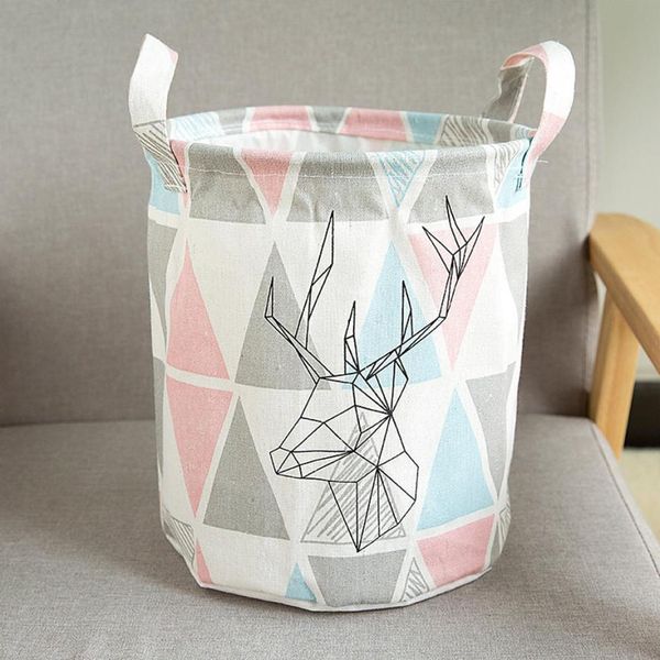 

foldable muticolors storage bin closet toy box container organizer fabric basket