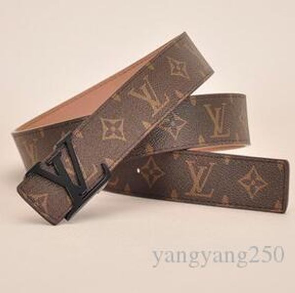 

новый роскошный дизайнер бренд дизайнер ремни мужчины высокое качество мужской искусственная кожа женщины ремень пряжка ремень для джинсов ч, Black;brown