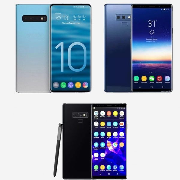

Dhl goophone 10 plu note 9 cell phone unlocked phone quad core 6 5inch full creen how 128gb fake 4g lte android phone ealed box