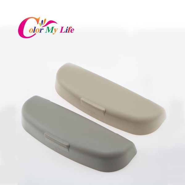 

car styling sunglasses holder box glasses storage box case for 206 207 307 308 408 508 2008 301 3008 auto accessories